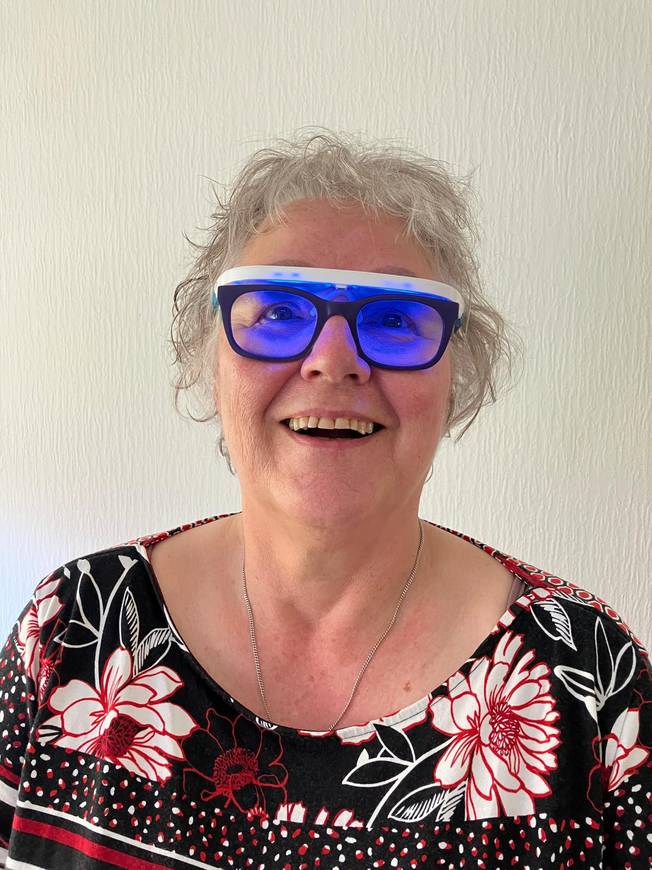 Lichttherapiebril
